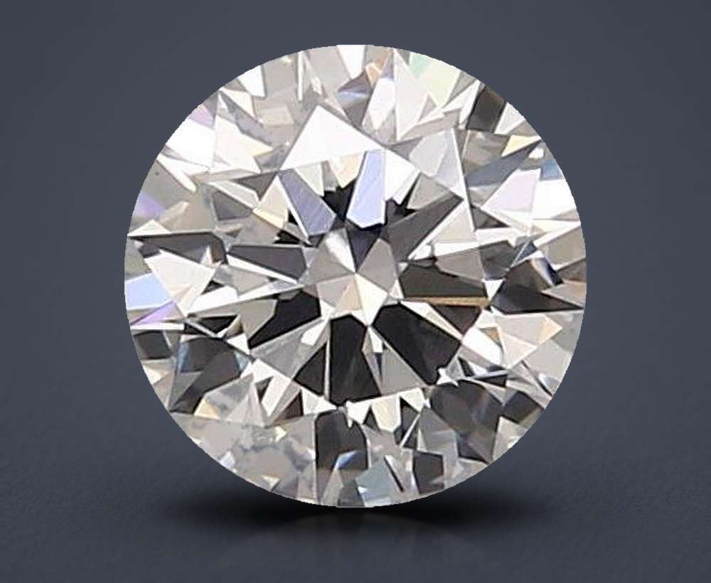 1.41ct D VVS2 Rare Carat Ideal Cut Round Lab Grown Diamond