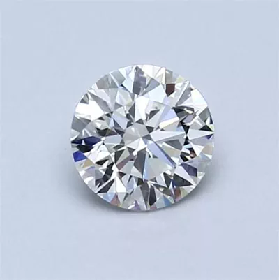 0.59ct H VVS2 Rare Carat Ideal Cut Round Diamond