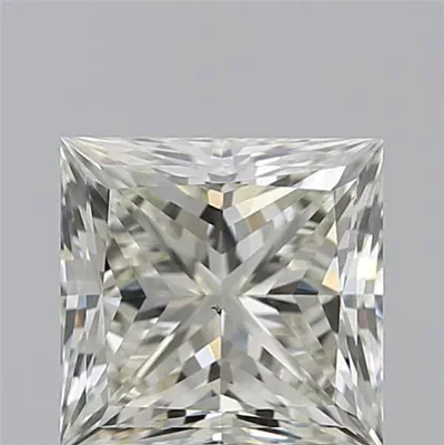 2.01ct I VS2 Rare Carat Ideal Cut Princess Diamond