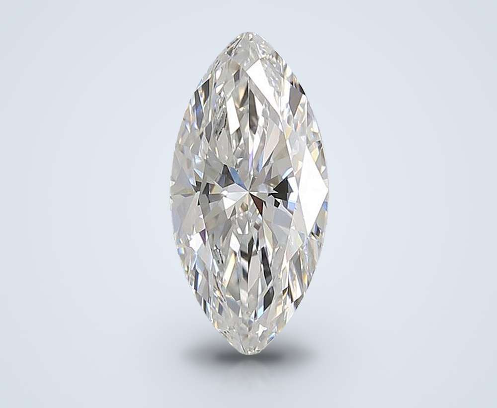 2.09ct D VVS2 Rare Carat Ideal Cut Marquise Lab Grown Diamond