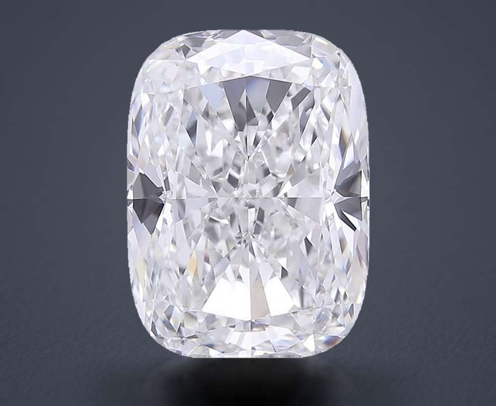 10.30ct F VVS2 Rare Carat Ideal Cut Cushion Lab Grown Diamond