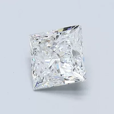 1.00ct F VS2 Rare Carat Ideal Cut Princess Diamond