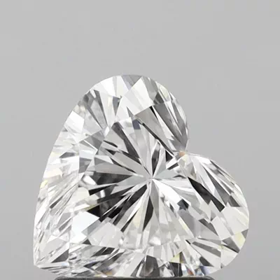 1.62ct D VS1 Rare Carat Ideal Cut Heart Lab Grown Diamond