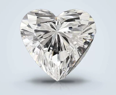1.62ct D VS1 Rare Carat Ideal Cut Heart Lab Grown Diamond