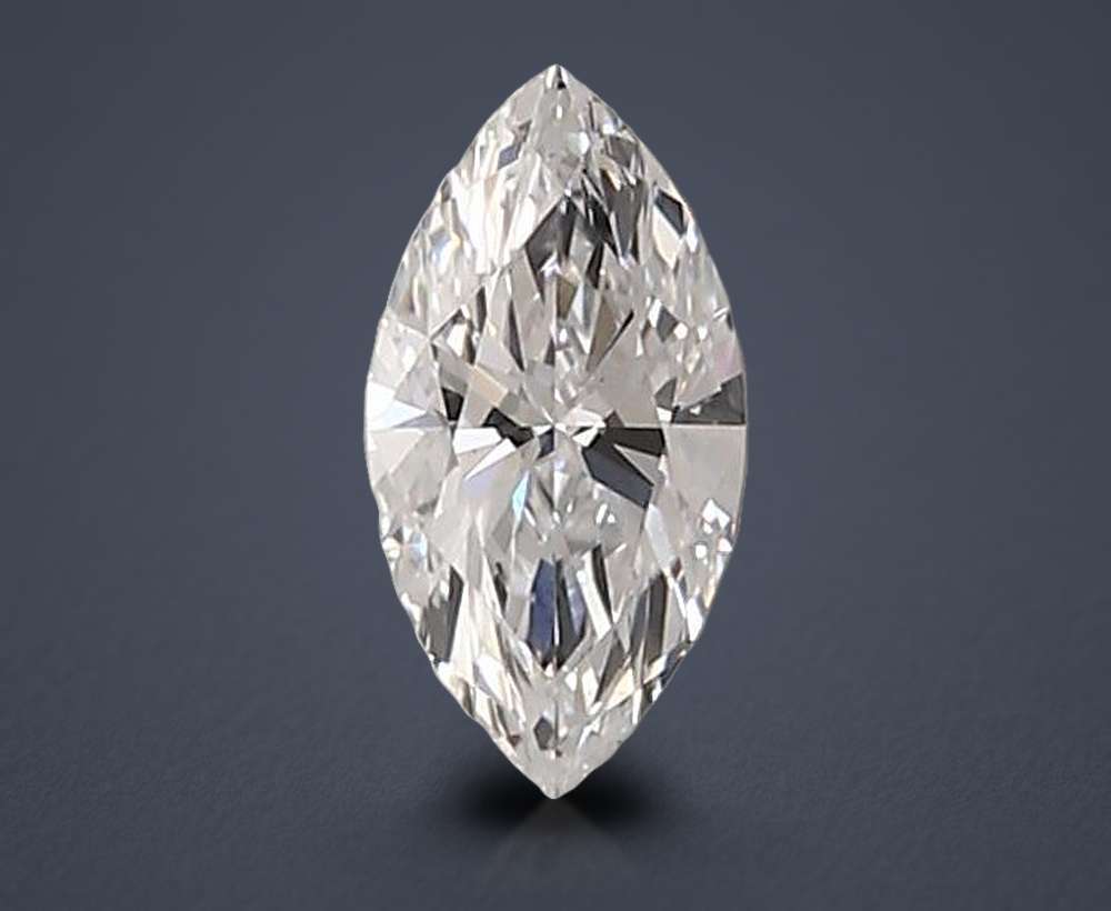 0.64ct D VVS2 Rare Carat Ideal Cut Marquise Lab Grown Diamond