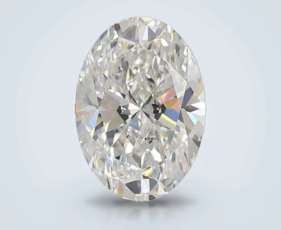 3.07ct E VS1 Rare Carat Ideal Cut Oval Lab Grown Diamond