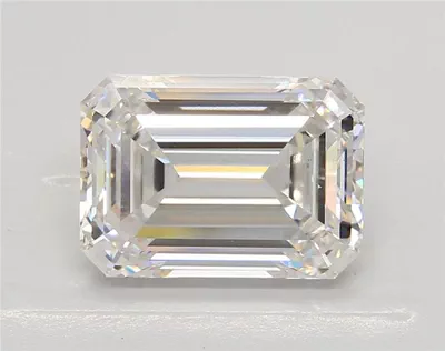 4.04ct G VS1 Rare Carat Ideal Cut Emerald Lab Grown Diamond