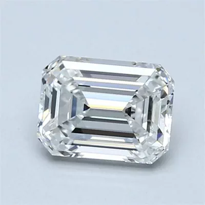 1.06ct E VS2 Rare Carat Ideal Cut Emerald Diamond