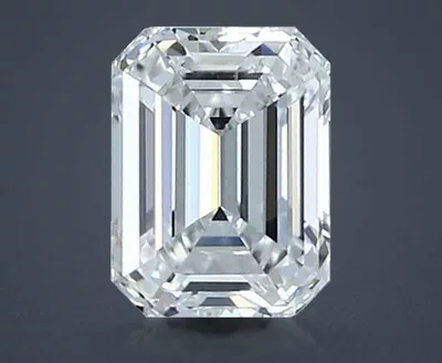 1.06ct E VS2 Rare Carat Ideal Cut Emerald Diamond