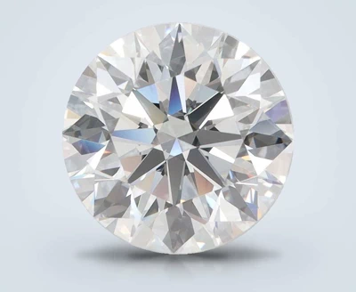 4.69ct D FL Rare Carat Ideal Cut Round Lab Grown Diamond