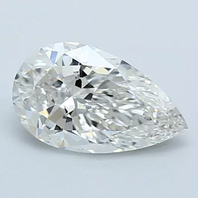 1.56ct F VS1 Rare Carat Ideal Cut Pear Lab Grown Diamond