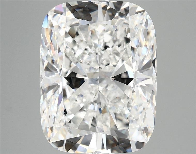 9.69ct F VVS2 Rare Carat Ideal Cut Cushion Lab Grown Diamond