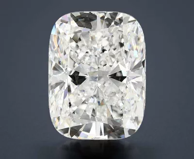 9.69ct F VVS2 Rare Carat Ideal Cut Cushion Lab Grown Diamond