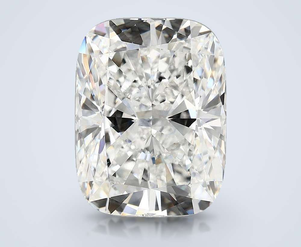9.69ct F VVS2 Rare Carat Ideal Cut Cushion Lab Grown Diamond