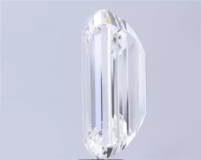 20.06ct F VVS2 Rare Carat Ideal Cut Emerald Lab Grown Diamond