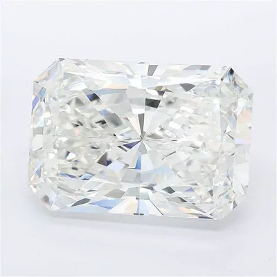 15.11ct F VVS2 Rare Carat Ideal Cut Radiant Lab Grown Diamond