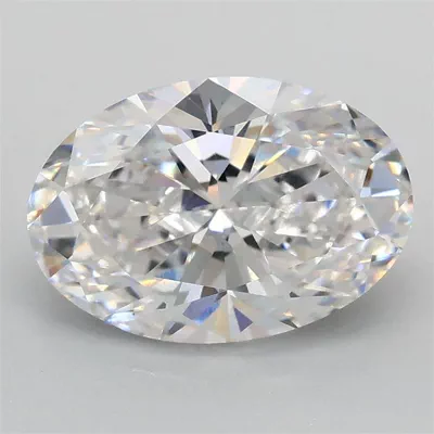 2.02ct E VS1 Rare Carat Ideal Cut Oval Lab Grown Diamond