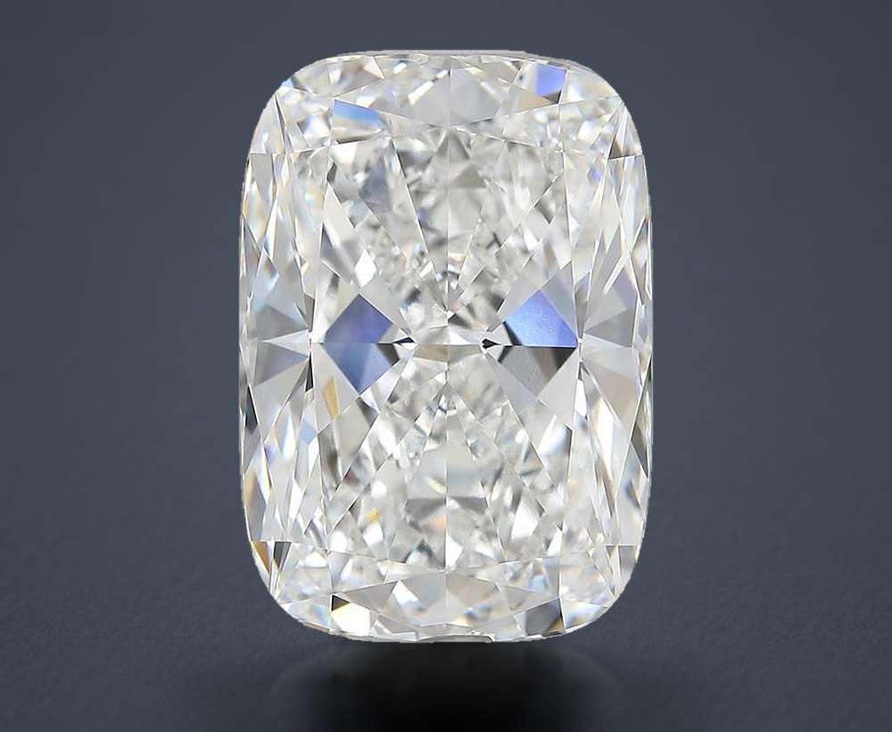15.10ct F VVS2 Rare Carat Ideal Cut Cushion Lab Grown Diamond