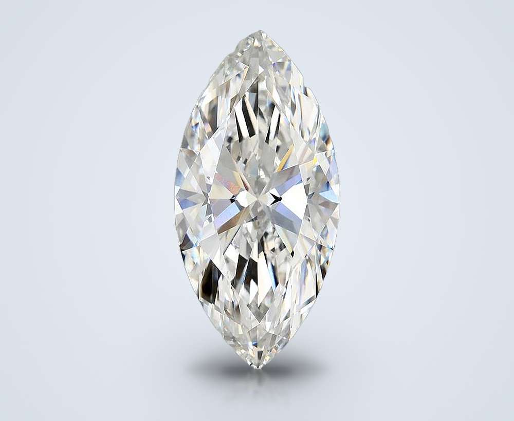 12.50ct F VVS2 Rare Carat Ideal Cut Marquise Lab Grown Diamond
