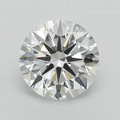 6.41ct E VVS1 Rare Carat Ideal Cut Round Lab Grown Diamond