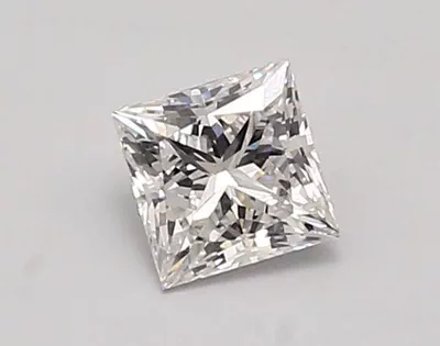 0.72ct E VVS1 Rare Carat Ideal Cut Princess Lab Grown Diamond