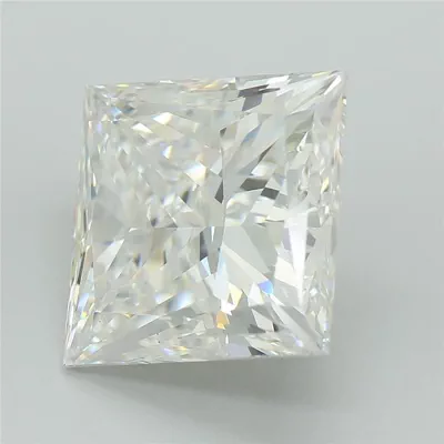 4.90ct E VS1 Rare Carat Ideal Cut Princess Lab Grown Diamond