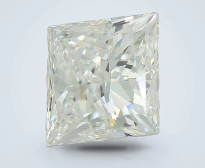 4.90ct E VS1 Rare Carat Ideal Cut Princess Lab Grown Diamond