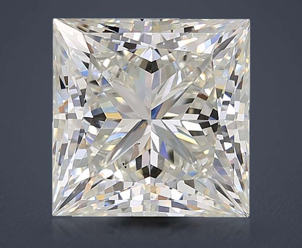 7.10ct G VS2 Rare Carat Ideal Cut Princess Lab Grown Diamond