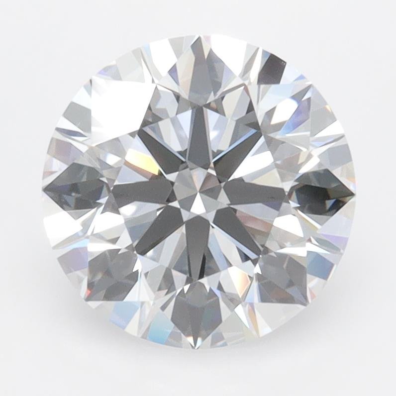 2.57ct D VVS1 Rare Carat Ideal Cut Round Lab Grown Diamond