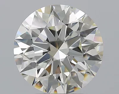 3.50ct K VS2 Rare Carat Ideal Cut Round Diamond