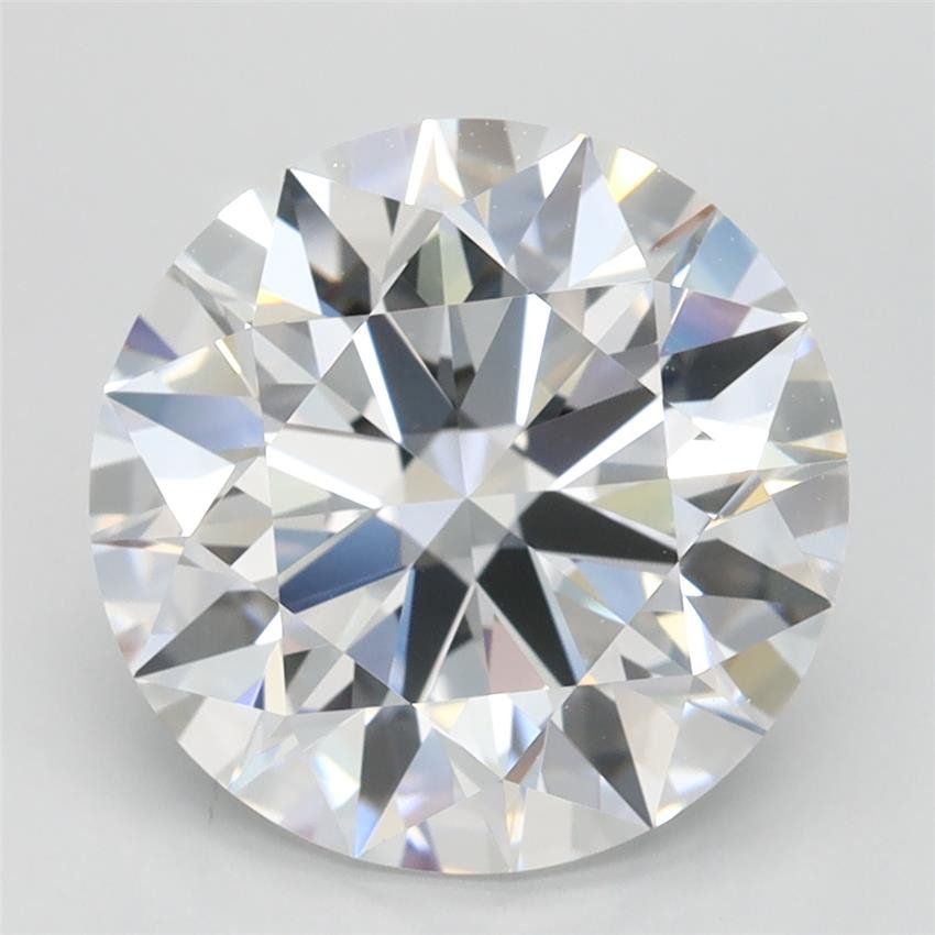 3.58ct D FL Rare Carat Ideal Cut Round Lab Grown Diamond