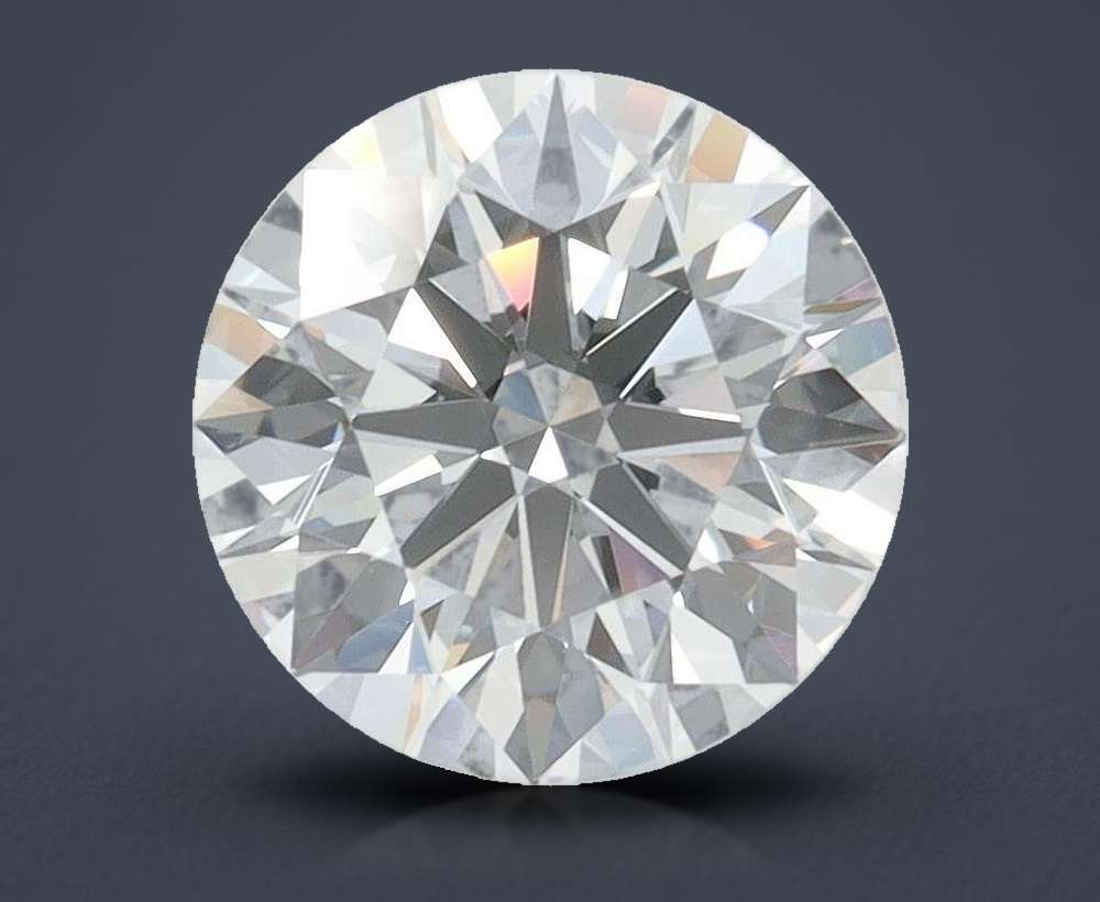 1.51ct D FL Rare Carat Ideal Cut Round Lab Grown Diamond
