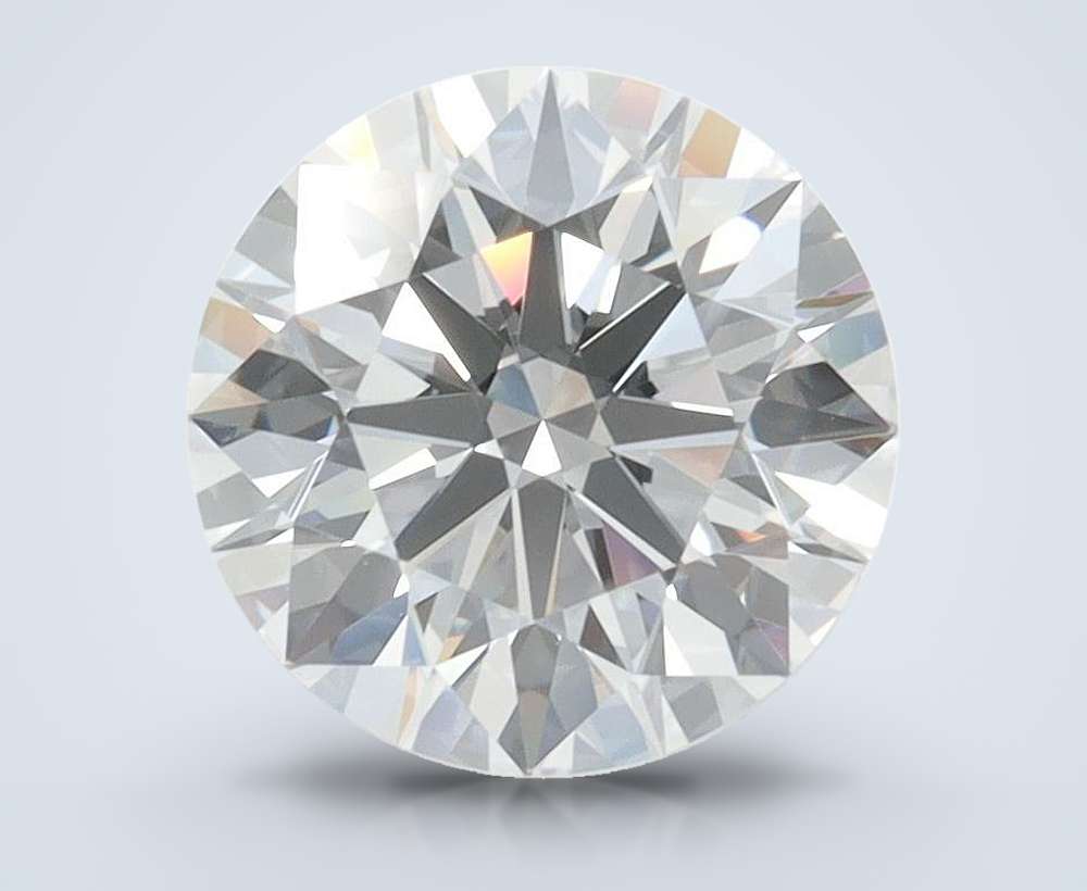 1.51ct D FL Rare Carat Ideal Cut Round Lab Grown Diamond