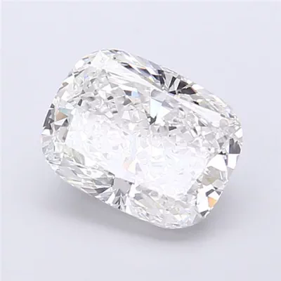 3.15ct E VVS2 Rare Carat Ideal Cut Cushion Lab Grown Diamond