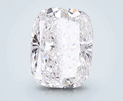 3.15ct E VVS2 Rare Carat Ideal Cut Cushion Lab Grown Diamond