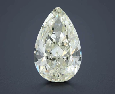 8.28ct I VS2 Very Good Cut Pear Diamond