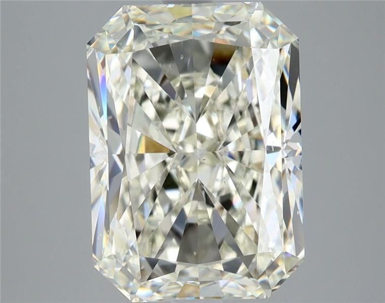 4.03ct K VS2 Rare Carat Ideal Cut Radiant Diamond