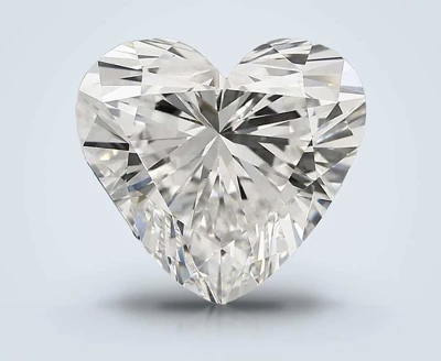 8.08ct F VS2 Rare Carat Ideal Cut Heart Lab Grown Diamond