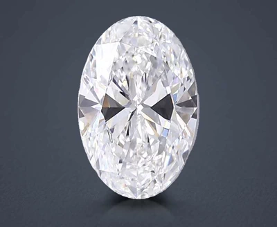 7.02ct E VS1 Rare Carat Ideal Cut Oval Lab Grown Diamond