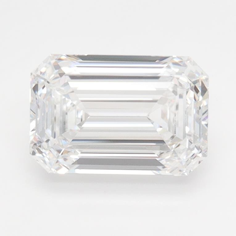 1.55ct D VVS1 Rare Carat Ideal Cut Emerald Lab Grown Diamond