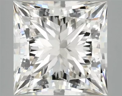 6.06ct G VS1 Rare Carat Ideal Cut Princess Lab Grown Diamond