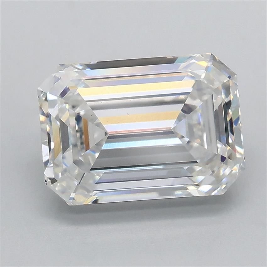 2.10ct F VS1 Rare Carat Ideal Cut Emerald Lab Grown Diamond