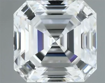 1.01ct D VVS2 Rare Carat Ideal Cut Asscher Diamond