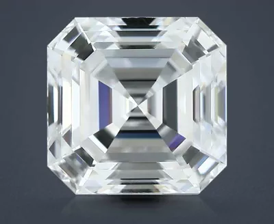 1.01ct D VVS2 Rare Carat Ideal Cut Asscher Diamond