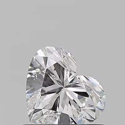 0.64ct E VS1 Rare Carat Ideal Cut Heart Diamond