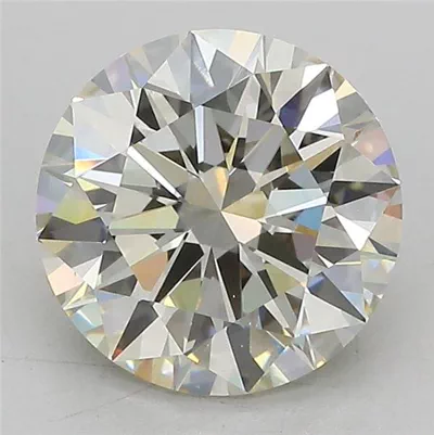 3.07ct J VS1 Rare Carat Ideal Cut Round Lab Grown Diamond