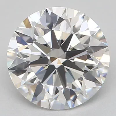 0.64ct F IF Rare Carat Ideal Cut Round Diamond