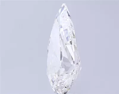 5.09ct F VS1 Rare Carat Ideal Cut Pear Lab Grown Diamond