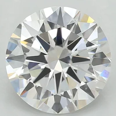 1.07ct D VVS2 Very Good Cut Round Lab Grown Diamond