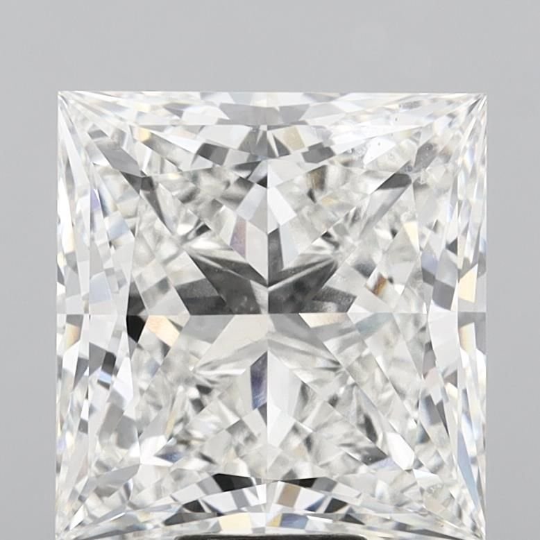 12.52ct F VVS2 Rare Carat Ideal Cut Princess Lab Grown Diamond
